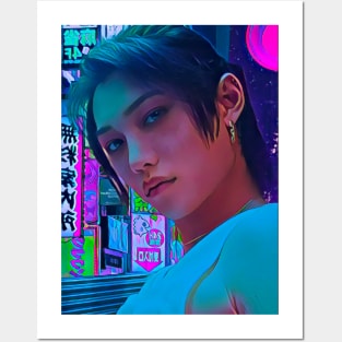 K-pop Stray Kids- Felix Fan Art Posters and Art